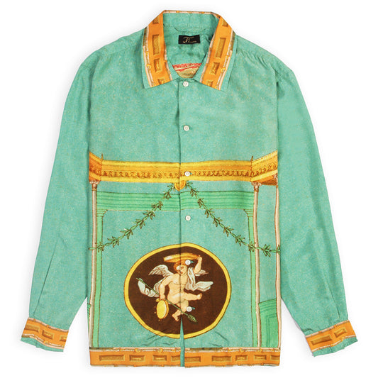 MERRY AND BRIGHT UNISEX SILK SHIRT