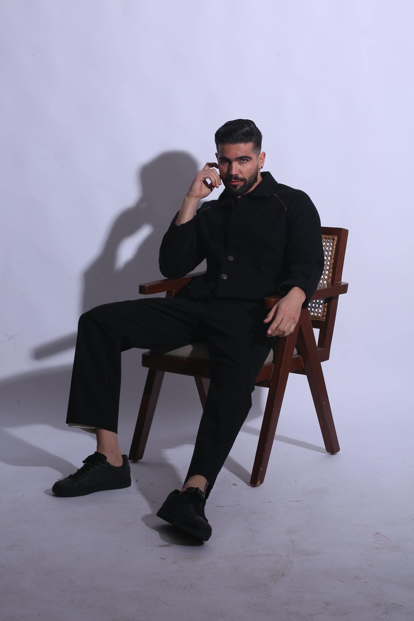 KNOX CONTRAST STITCH JACKET