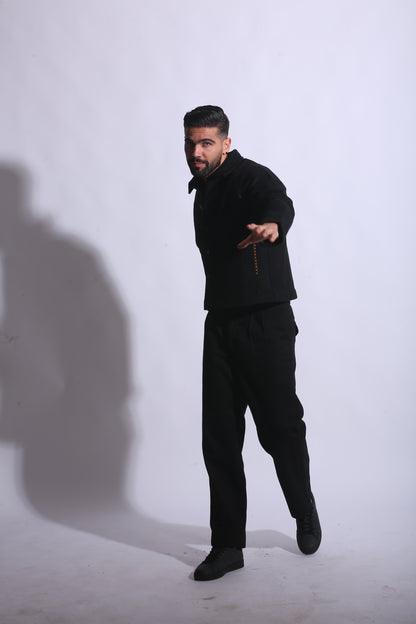 KNOX CONTRAST STITCH JACKET