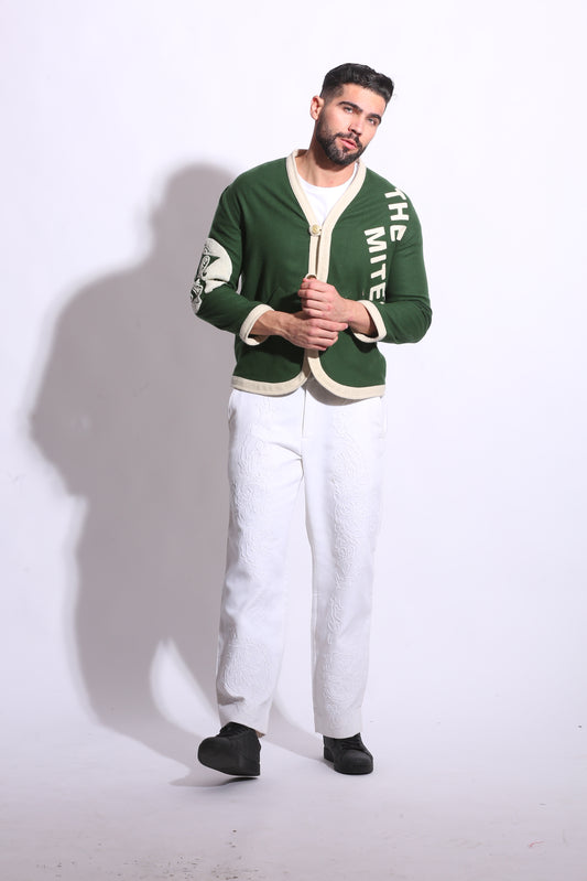 LEGACY GREEN VARSITY JACKET