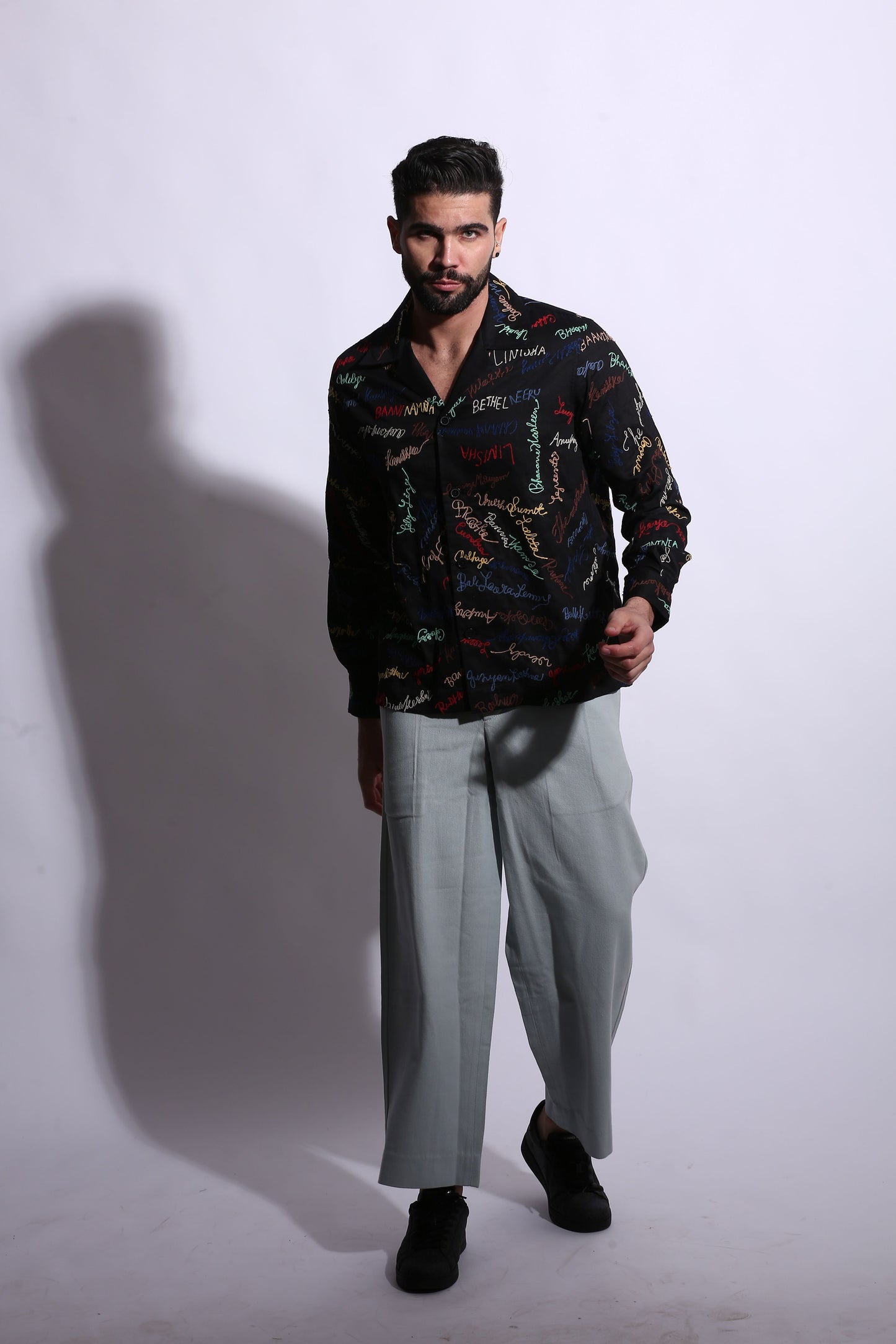 SIGNATURE EMBRIODERY SHIRT