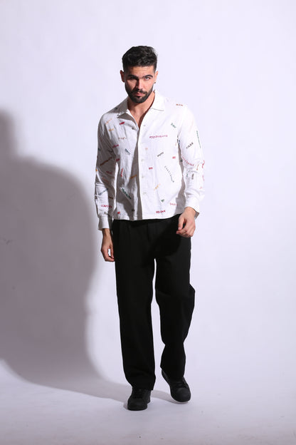 GLOBAL JOY LINEN SHIRT