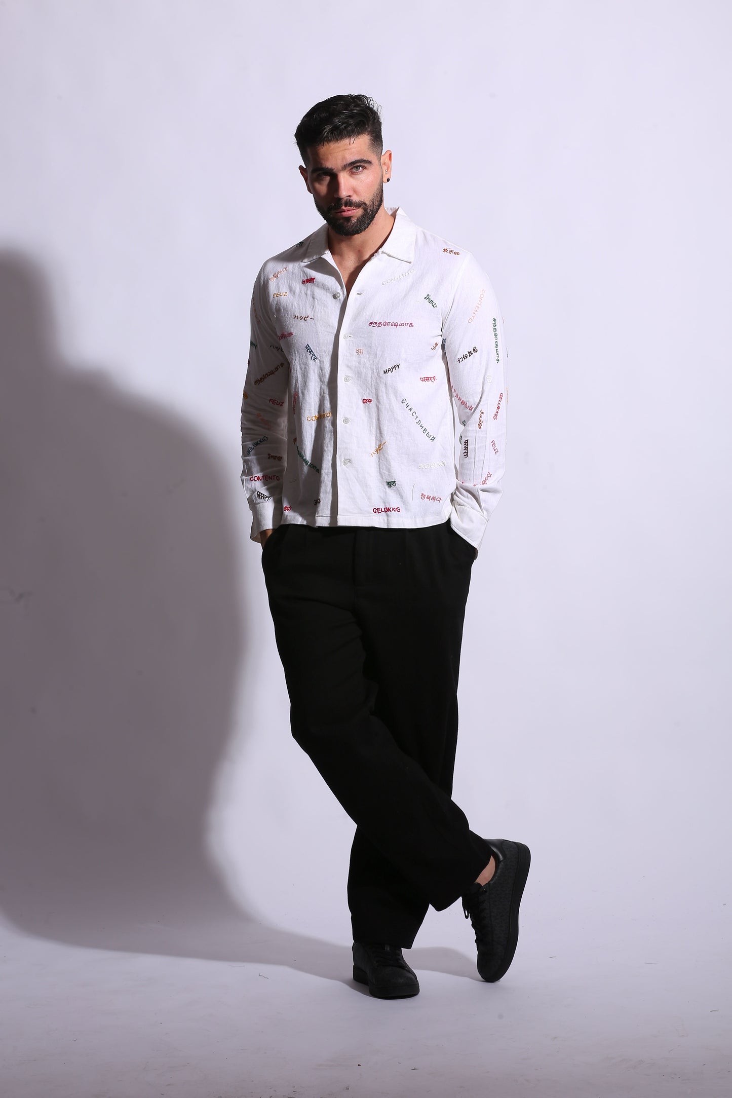 GLOBAL JOY LINEN SHIRT