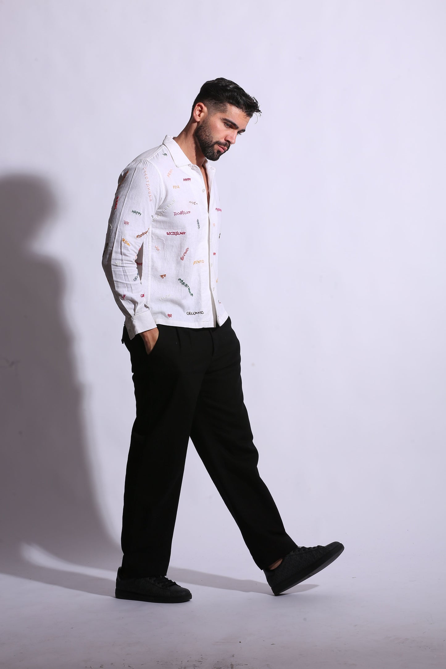 GLOBAL JOY LINEN SHIRT