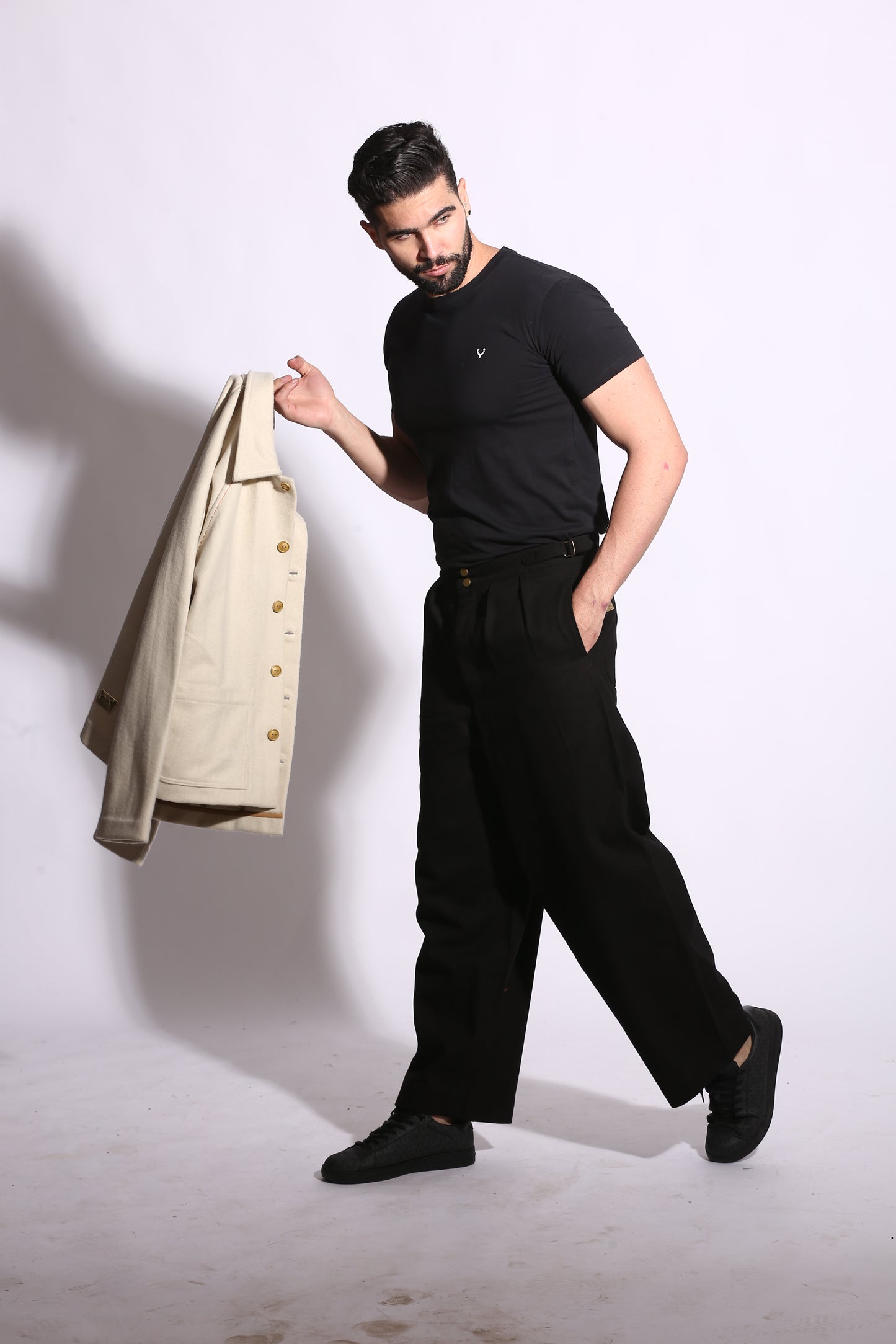 KNOX BEIGE WOOL JACKET