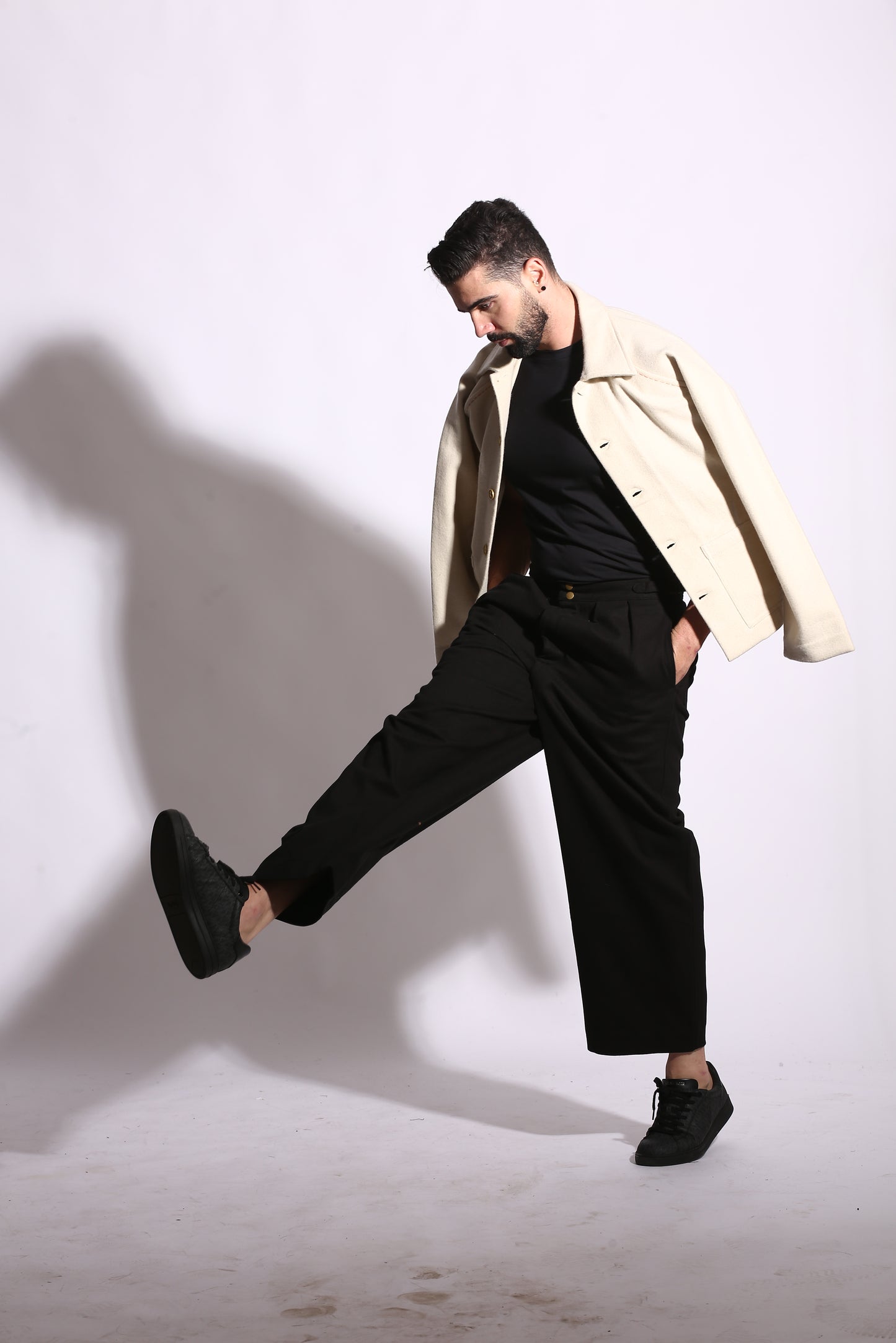 KNOX BEIGE WOOL JACKET