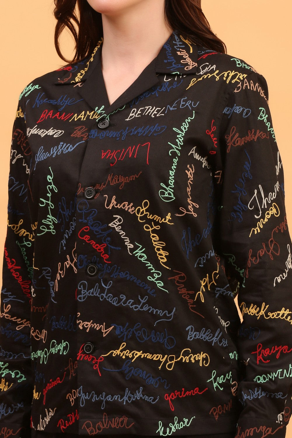 SIGNATURE EMBRIODERY SHIRT