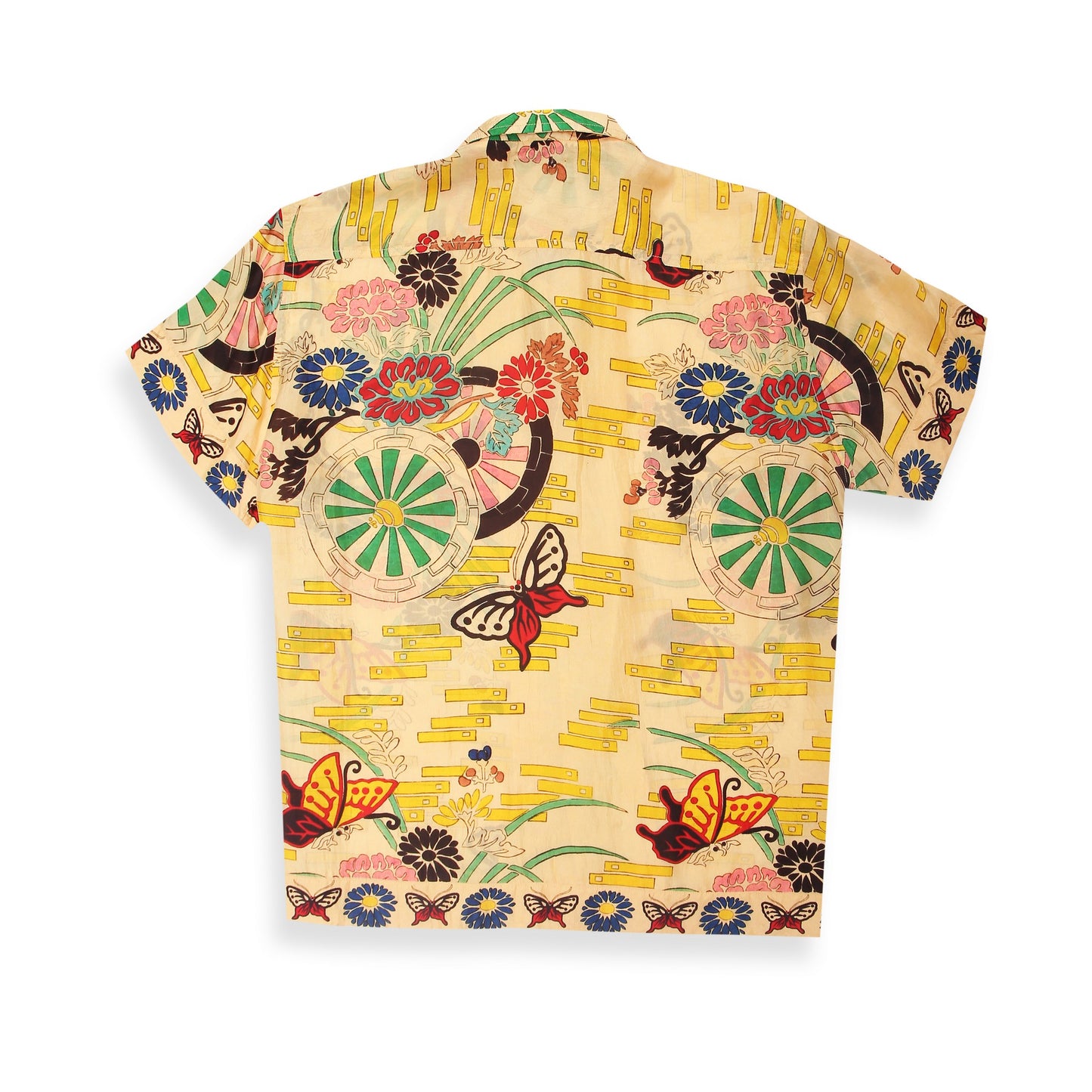 COLOR CASCADE SILK SHIRT