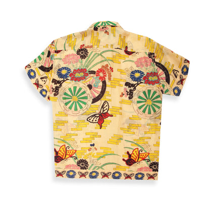 COLOR CASCADE SILK SHIRT