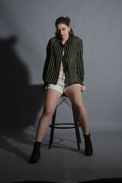 ONYX STRIPE SHIRT