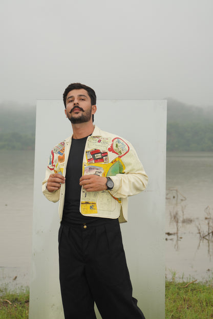 AUSSIE UNISEX HAND PAINTED SHACKET